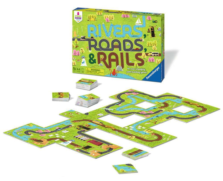 Rivers, Roads, & Rails Game