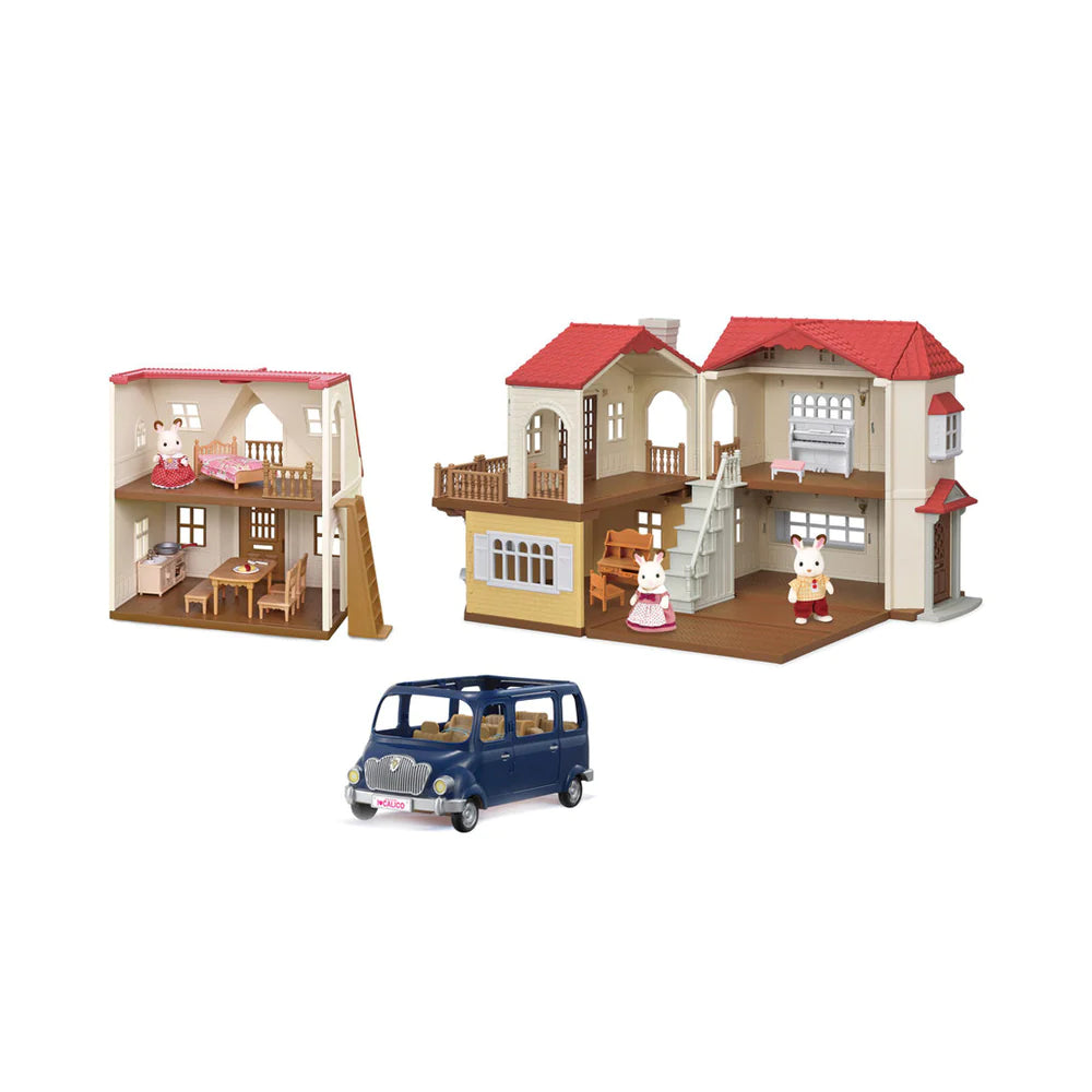 Calico Critters Red Roof Grand Mansion Gift Set