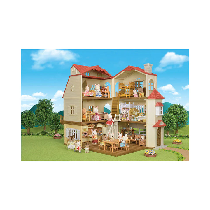 Calico Critters Red Roof Grand Mansion Gift Set