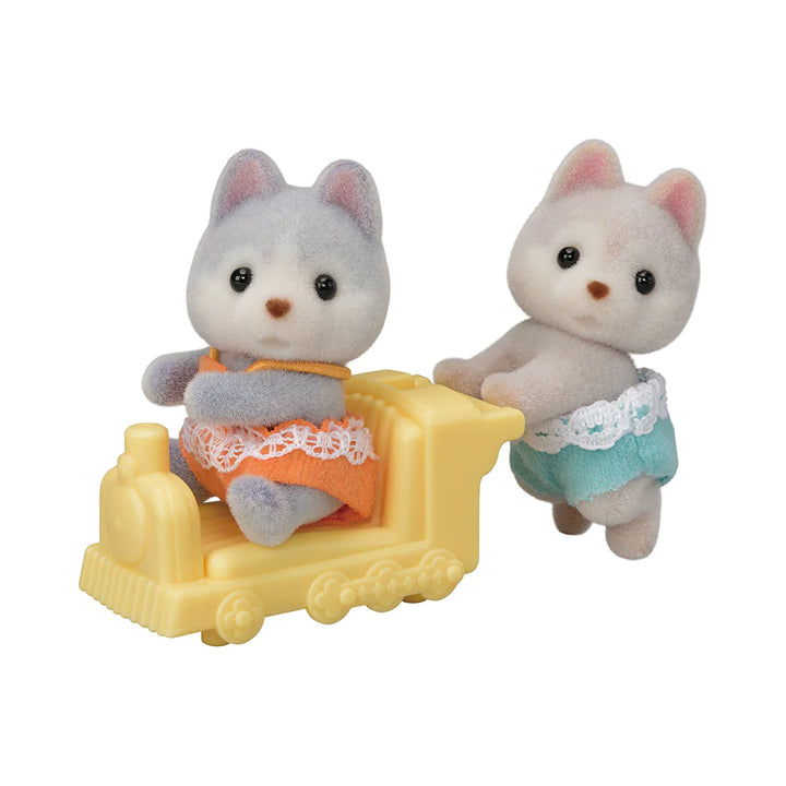 Calico Critters Husky Twins