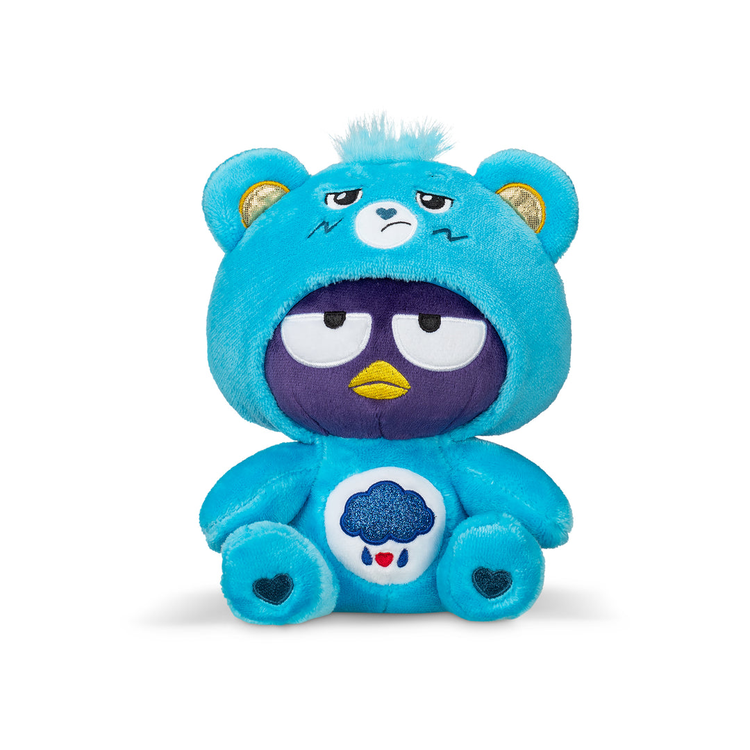 Care Bears Hello Kitty Fun Sized Plush - Badtz-Maru as Grumpy Bear