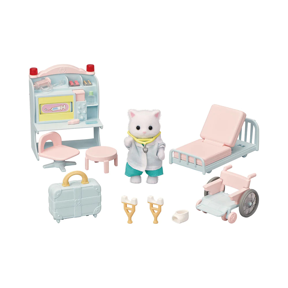 Calico Critters Village Doctor Starter Set