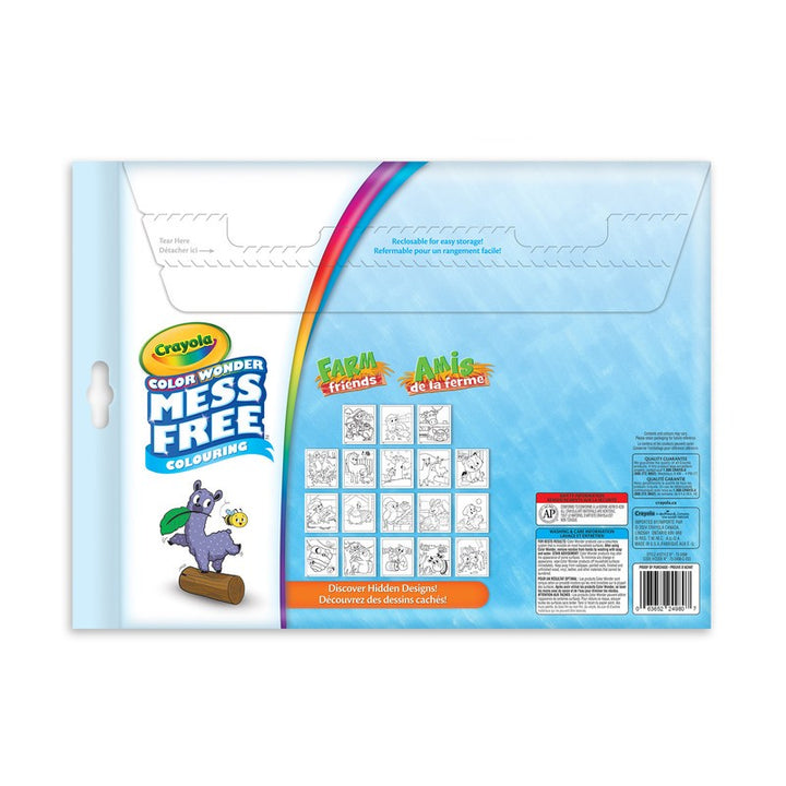 Colour Wonder Farm Friends Mess-Free Pages & Mini Markers