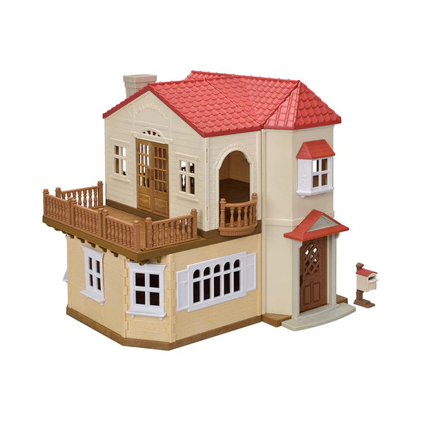 Calico Critters Red Roof Country Home- Secret Attic Playroom