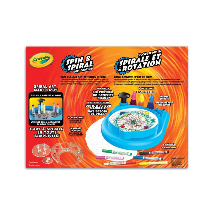 Crayola Spin N Spiral Art Station 2.0