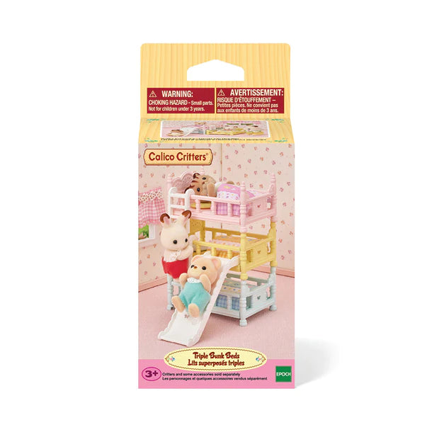 Calico Critters Triple Bunk Beds