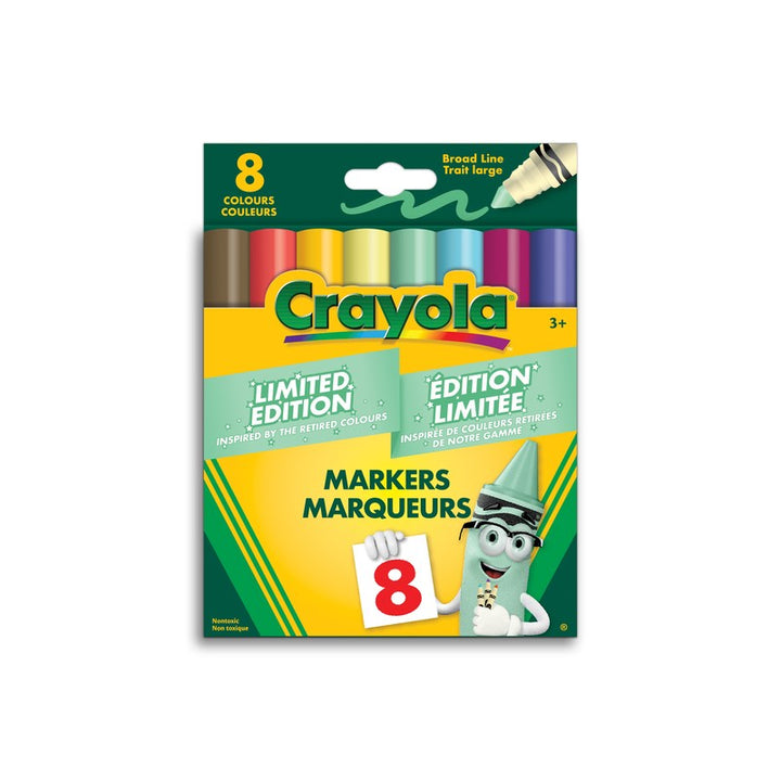 Crayola Limited Edition Retired Colours Markers 8pk