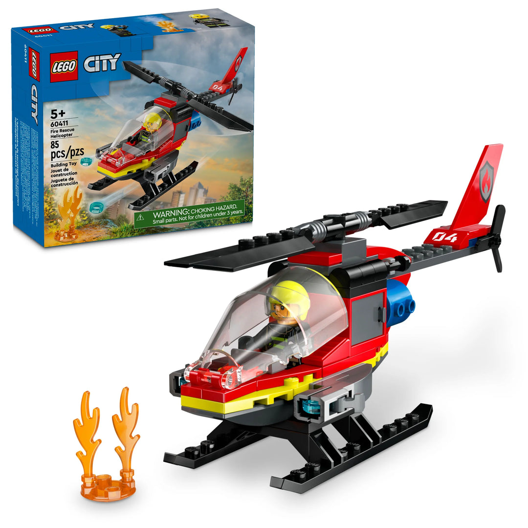 Lego City Fire Rescue Helicopter