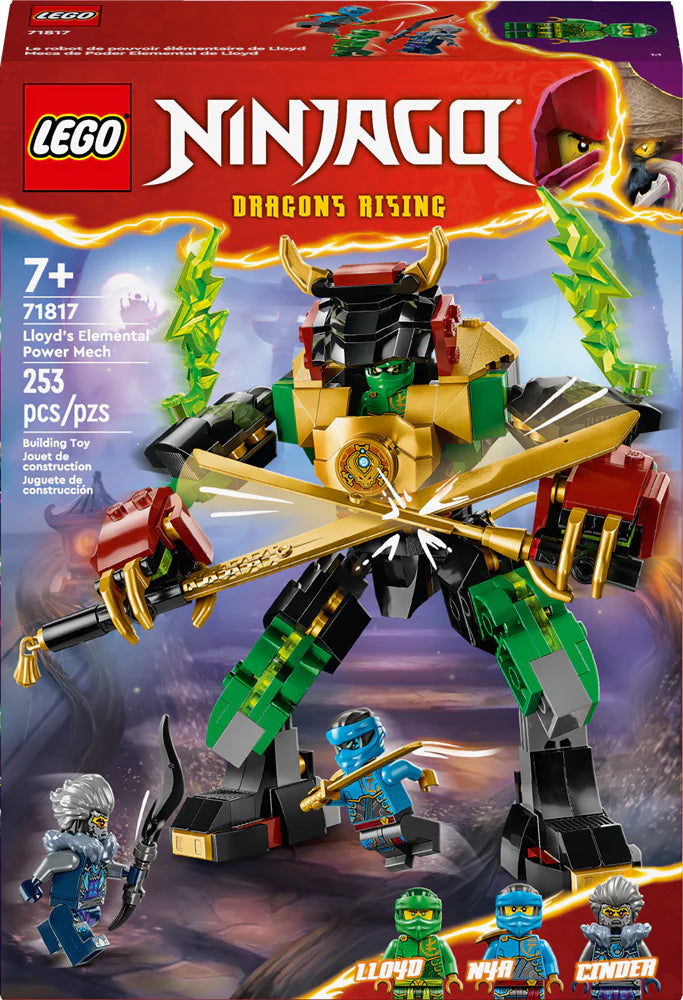 Lego Ninjago Lloyd's Elemental Power Mech