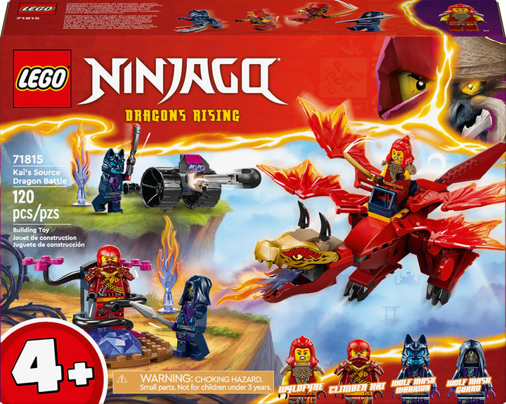 Lego Ninjago Kai's Source Dragon Battle