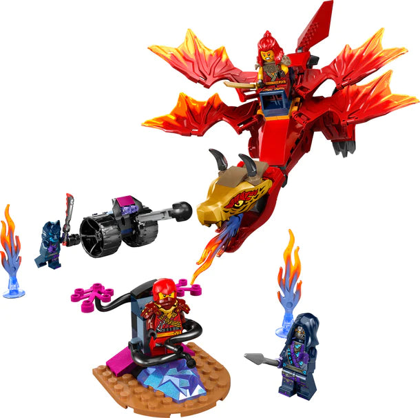 Lego Ninjago Kai's Source Dragon Battle