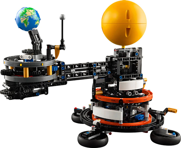 Lego Technic Planet Earth And Moon In Orbit