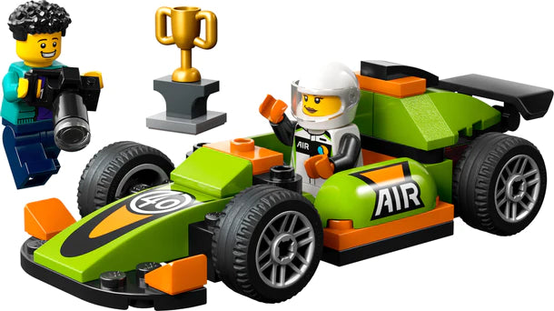 Lego City Green Race Car