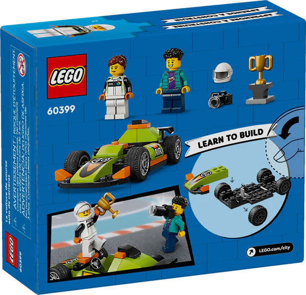Lego City Green Race Car