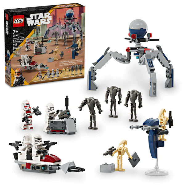 Lego Star Wars Clone Trooper & Battle Droid Battle Pack