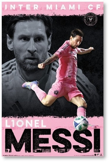 MLS Lionel Messi Poster Assortment