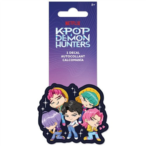 KPop Demon Hunters Vinyl Decal- Saja Boys Chibi