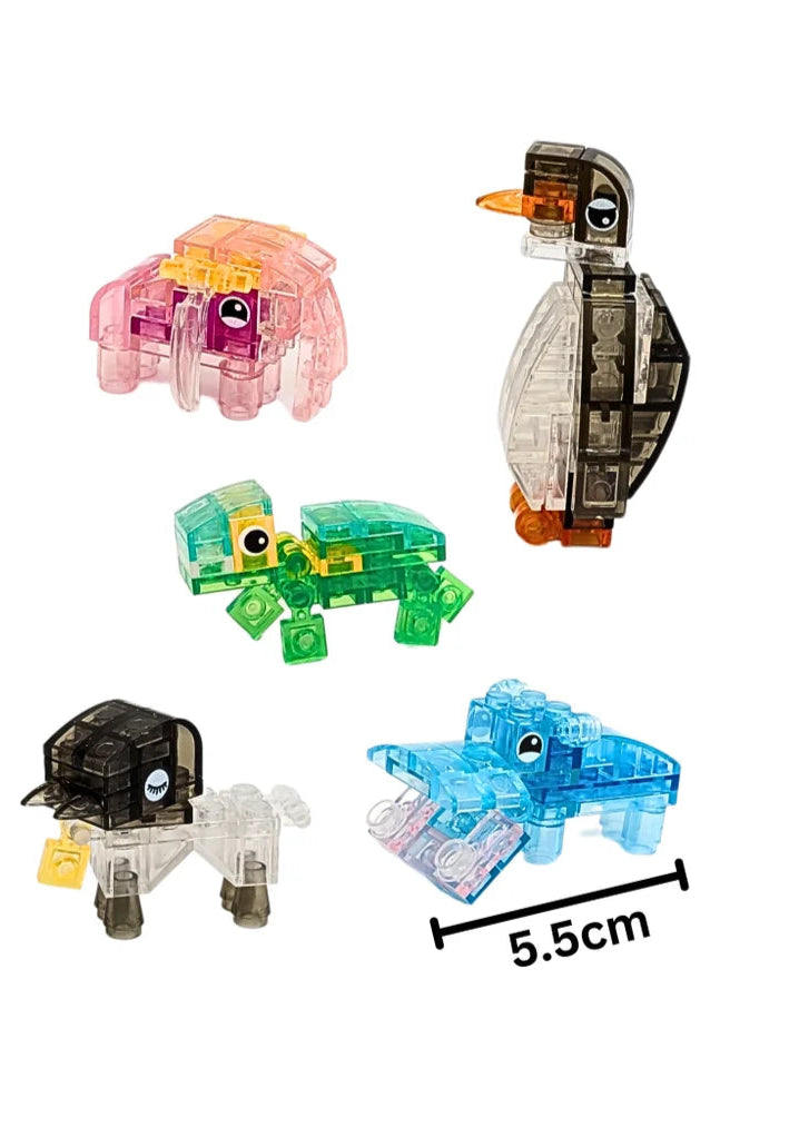 Animals Crystal Building Blocks Assortment