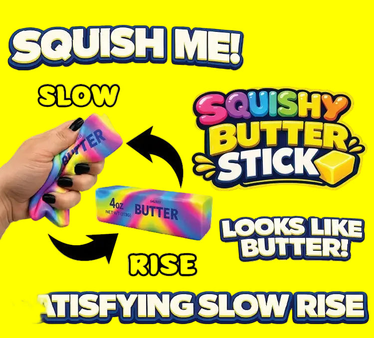 Rainbow Butter Slow Rise