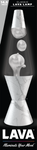 Marble Clear Lava Lamp 14.5''