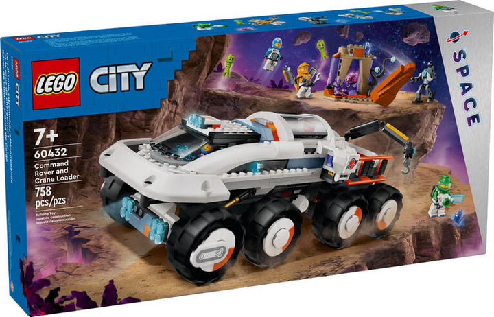 Lego City Space Command Rover & Crane Loader