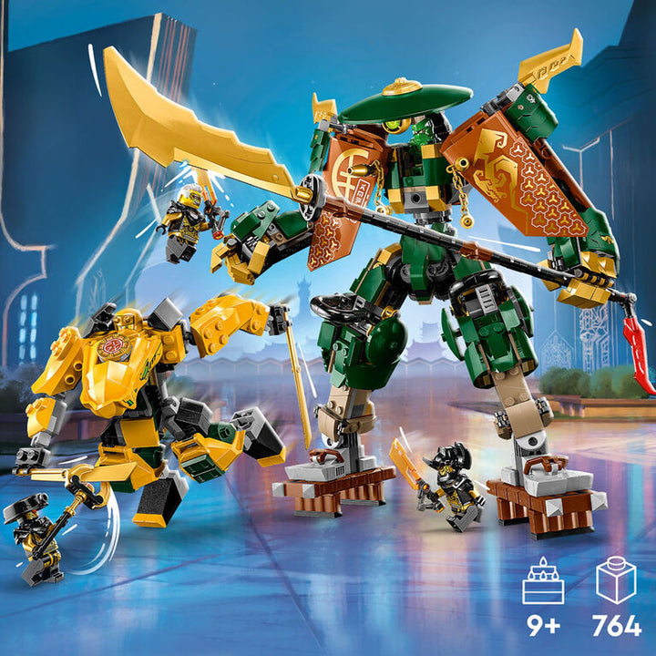 Lego Ninjago Lloyd And Arin's Ninja Team Mechs