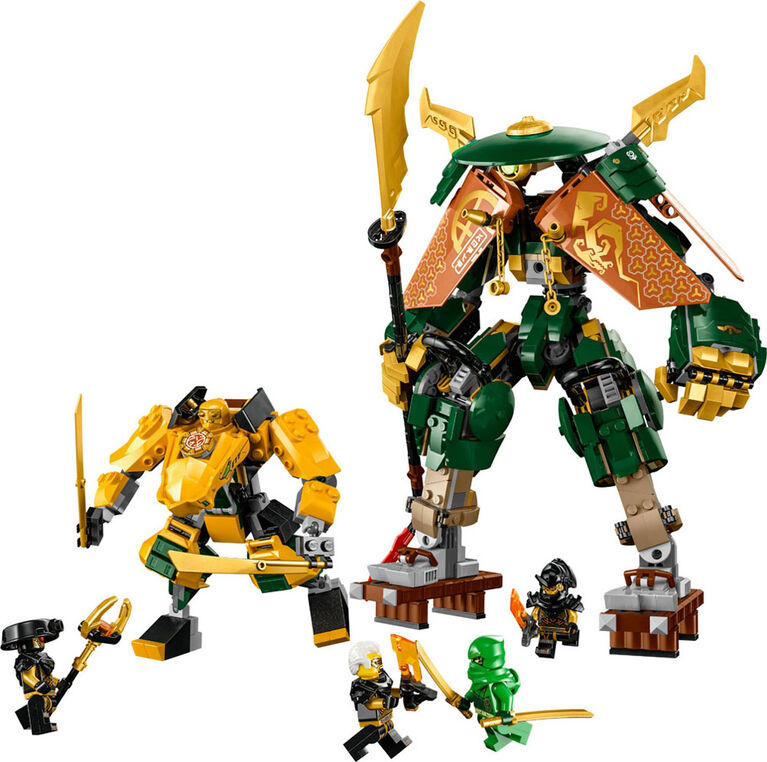 Lego Ninjago Lloyd And Arin's Ninja Team Mechs