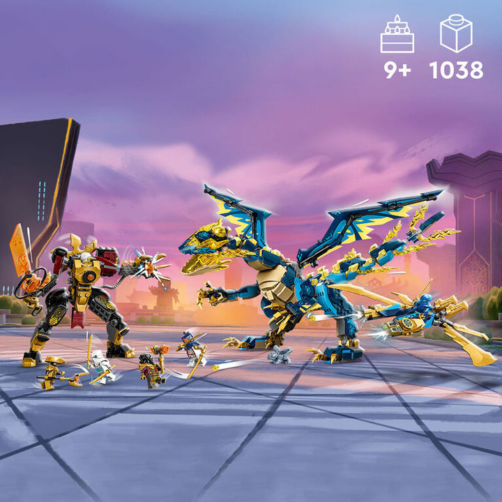 Lego Ninjago Elemental Dragon Vs. The Empress Mech