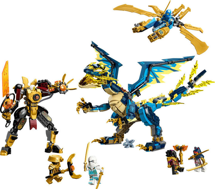 Lego Ninjago Elemental Dragon Vs. The Empress Mech