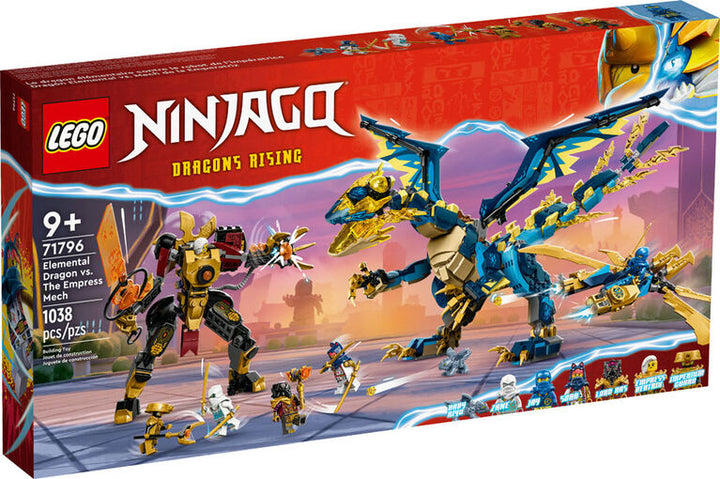 Lego Ninjago Elemental Dragon Vs. The Empress Mech