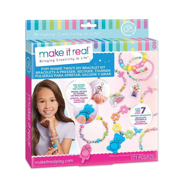 Make it Real Pop! Shake! Twist! DIY Bracelet Kit