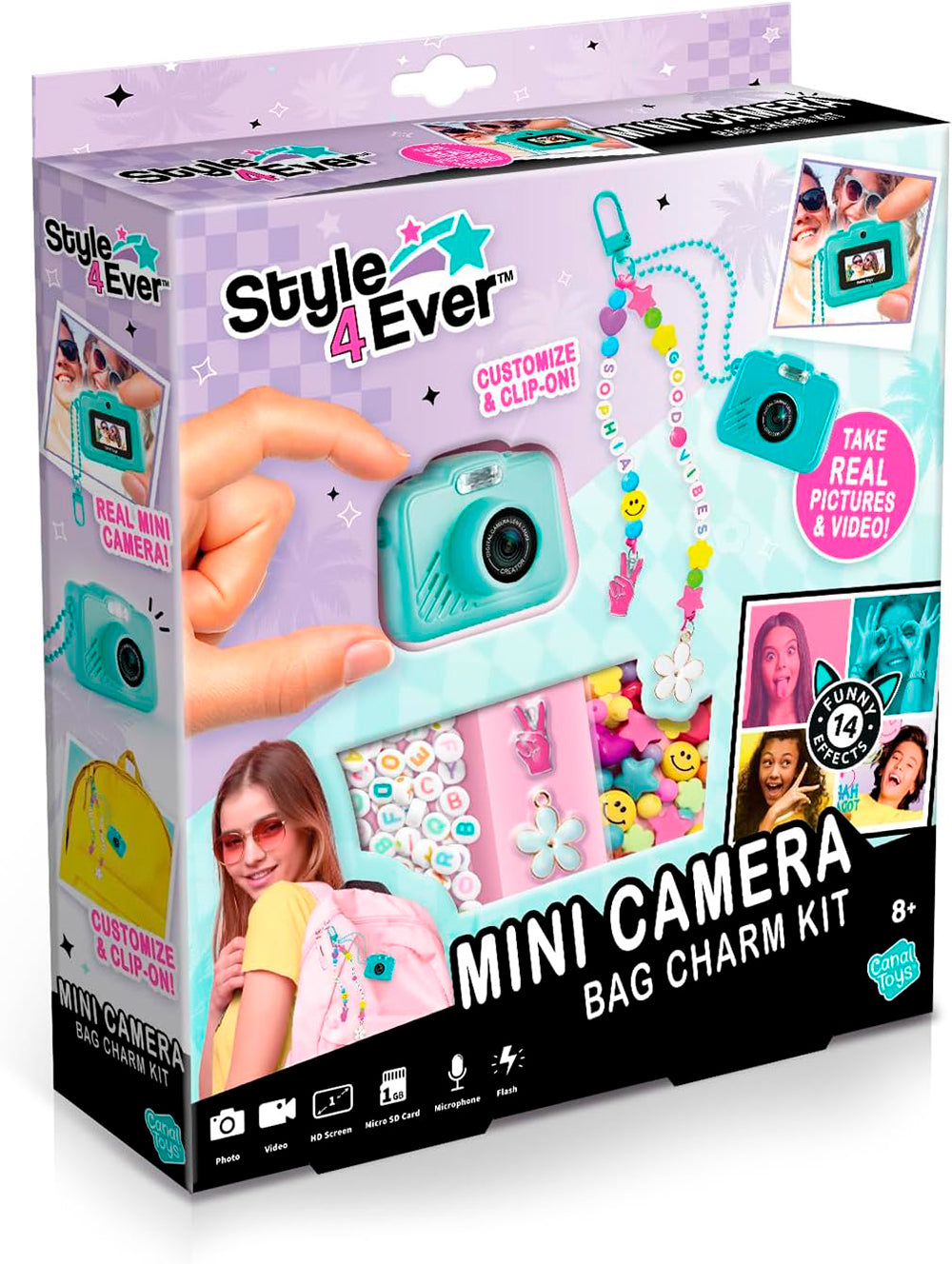 Photo Creator Mini Camera Bag Charm Kit