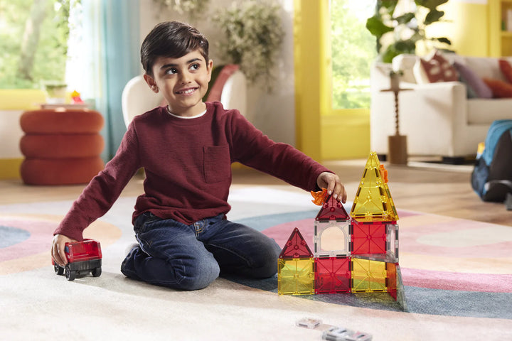 Magna-Tiles Fire Rescue