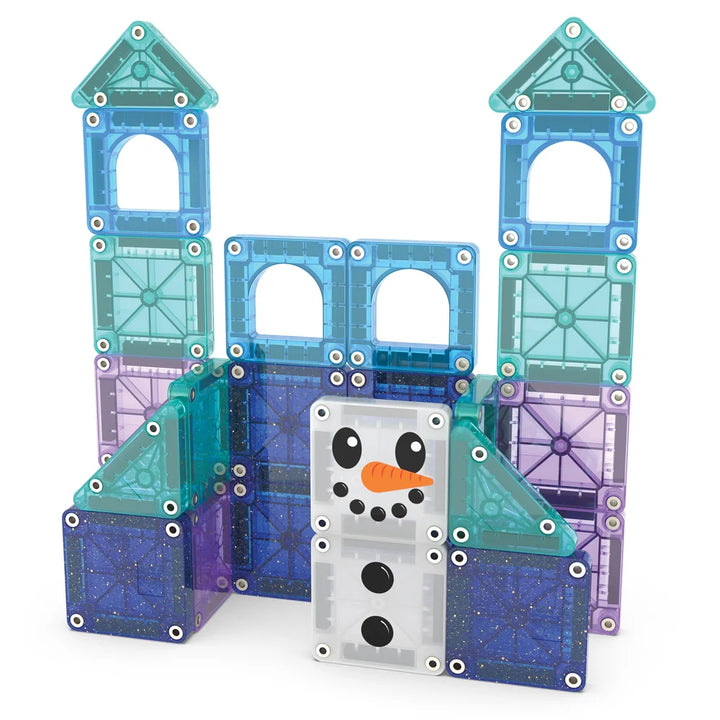 Magna-Tiles MicroMAGS 26 Piece Winter Wonder Travel Set