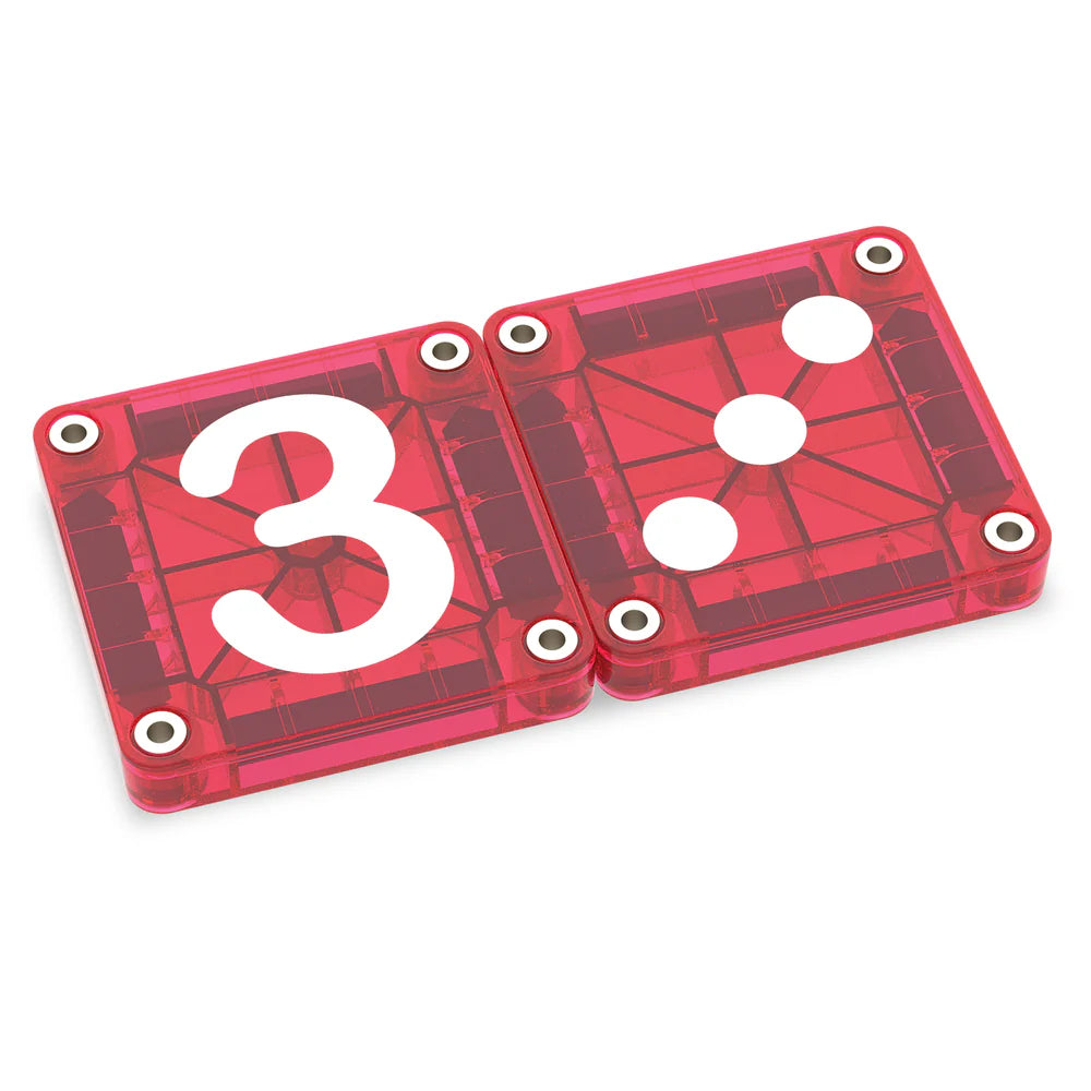 Magna-Tiles MicroMAGS Learn Numbers