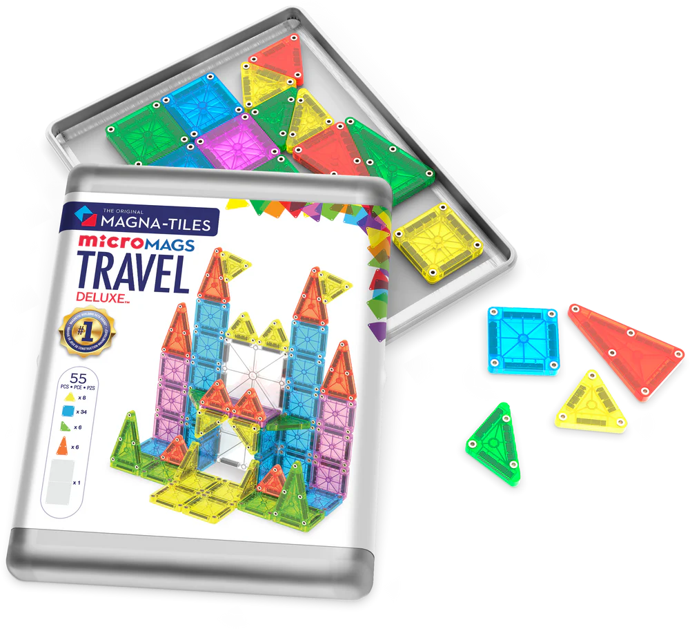 Magna-Tiles microMAGS Travel Deluxe
