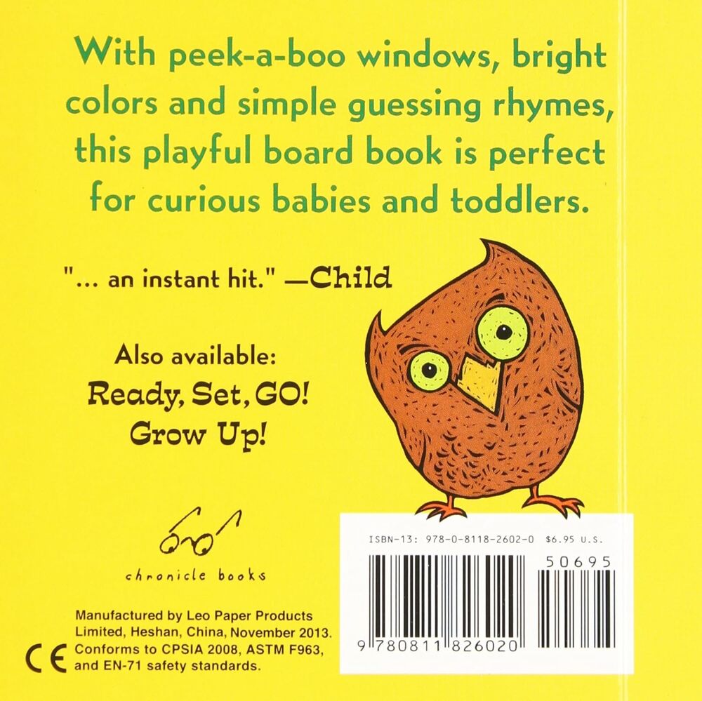 Peek-A-Who? Lift The Flap Book