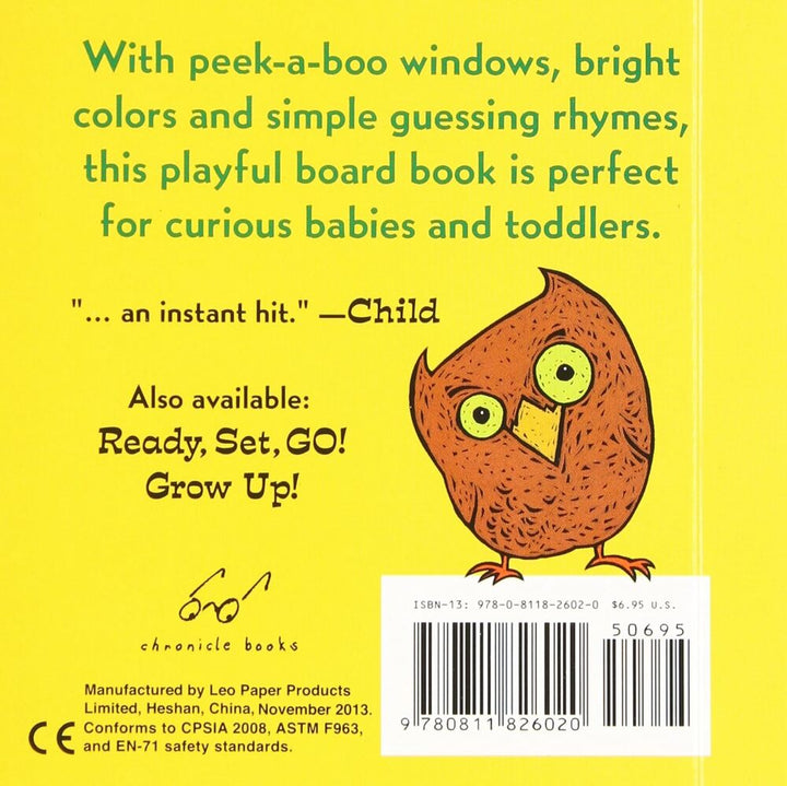 Peek-A-Who? Lift The Flap Book