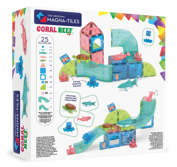 Magna-Tiles Coral Reef 25 Pc Set