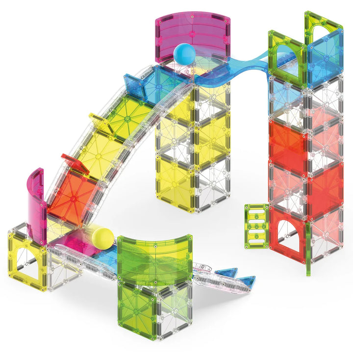 Magna-Tiles Rail Racers™ Max 80-Piece Set