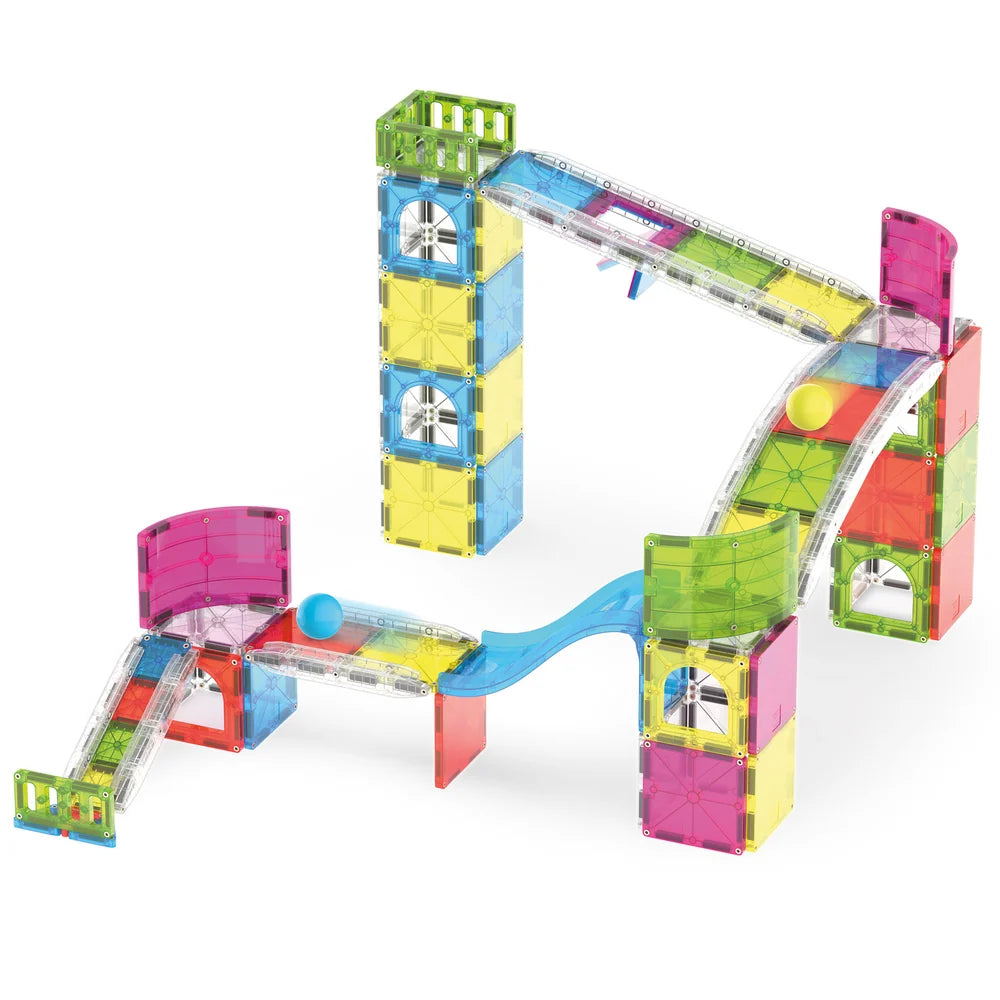 Magna-Tiles Rail Racers™ Max 80-Piece Set