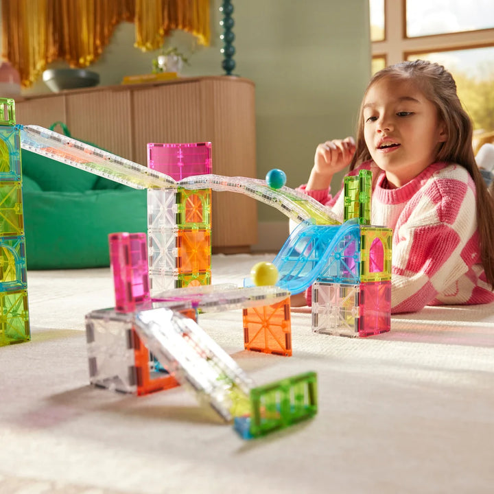 Magna-Tiles Rail Racers™ Max 80-Piece Set