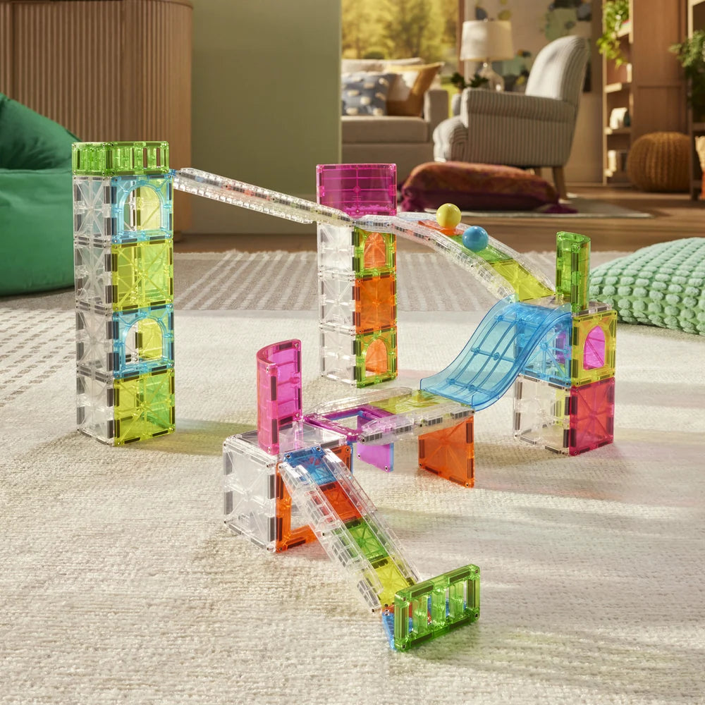 Magna-Tiles Rail Racers™ Max 80-Piece Set