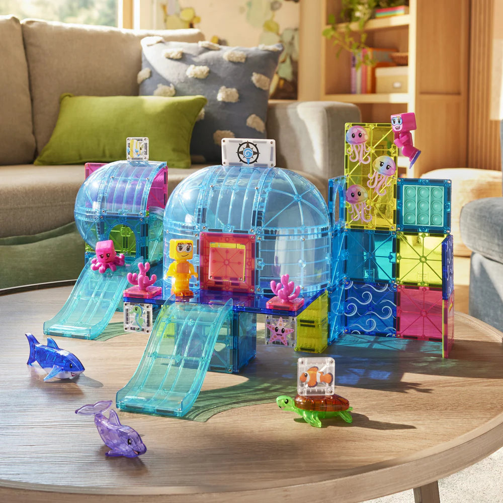 Magna-Tiles Undersea Adventure 58 Pc Set