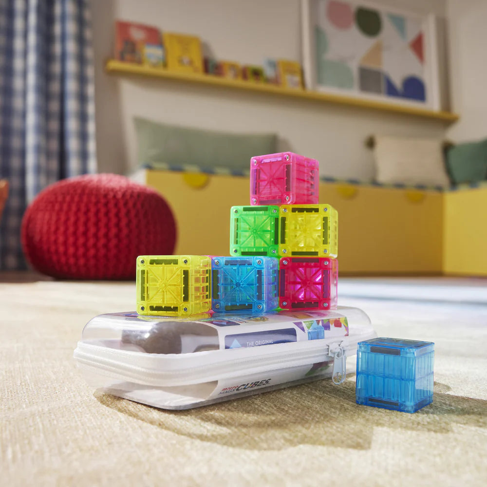 Magna-Tiles MicroMAGS Cubes 9 Pc Set