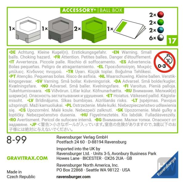 GraviTrax ACS Ball Box