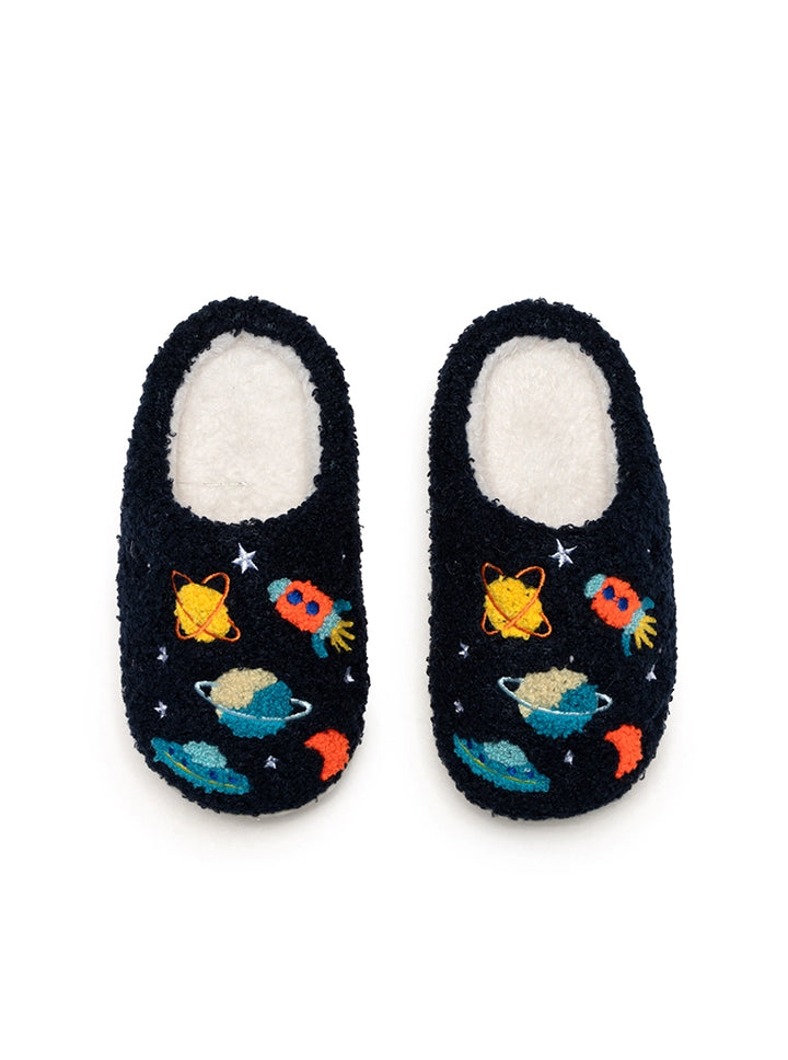 Living Royal Kids Slippers: Space