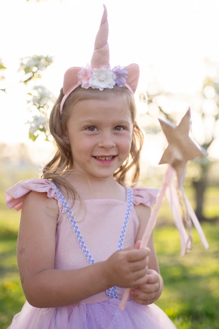 Shimmer Unicorn Dress &amp; Headband