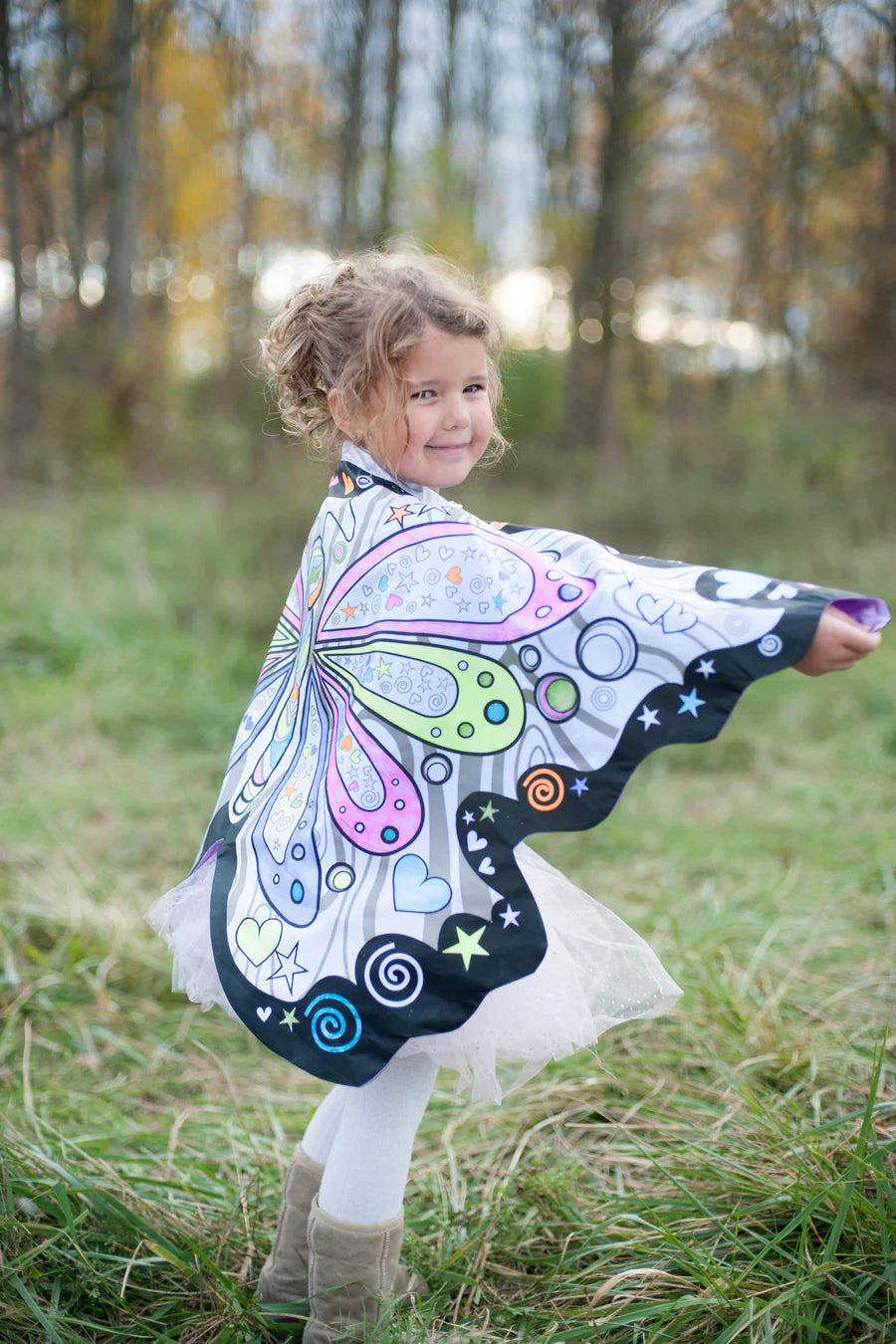 Colour-A-Cape Butterfly Wings