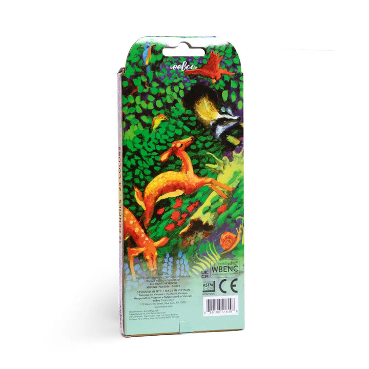 Unicorn Garden 12 Double-Sided Colored Pencils
